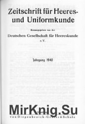 Zeitschrift fur Heeres- und Uniformkunde 110-127