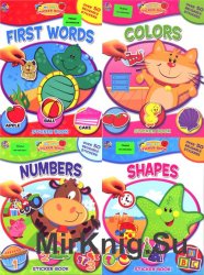 My First Sticker Book: Colors, First Words, Numbers, Shapes
