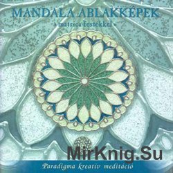Mandala ablakkepek matrica festekkel