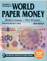 Standard Catalog of World Paper Money Modern Issues 1961-Present 20th Ed
