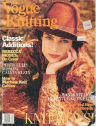 Vogue knitting - Fall 1989