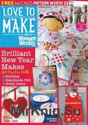 Love to make with Woman's Weekly - January 2016