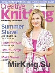 Creative Knitting July 2009
