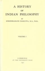 A History Of Indian Philosophy. Volume I-V