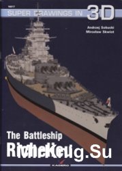 The battleship Richelieu - Kagero Super Drawings in 3D