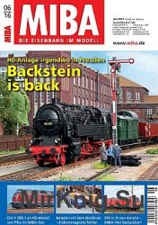 MIBA Die Eisenbahn im Modell 2016-06