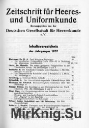 Zeitschrift fur Heeres- und Uniformkunde 152-156