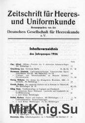 Zeitschrift fur Heeres- und Uniformkunde 146-151