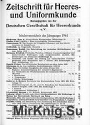 Zeitschrift fur Heeres- und Uniformkunde 173-178