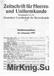 Zeitschrift fur Heeres- und Uniformkunde 162-166
