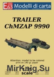 Trailer ChMZAP 9990 (Modelli di carta)    - -9990