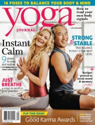 Yoga Journal USA  September 2016
