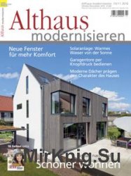 Althaus Modernisieren - Oktober/November 2016