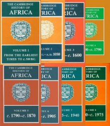 The Cambridge History of Africa: Vols. I-VIII
