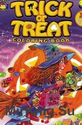 Trick or Treat. Coloring book