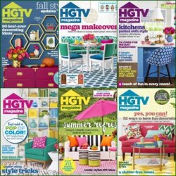 HGTV Magazine - 2016 Full Year Issues Collection