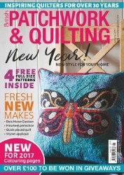 Patchwork & Quilting   January 2017