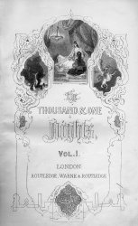 The thousand and one nights (in 3 volumes)