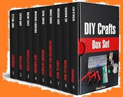 DIY Crafts Box Set: 80+ Beautiful Needlework Patterns and 50 Drawing Tips for Beginners