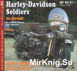 Harley-Davidson Soldiers in detail (WWP Red Special Museum Line 33)
