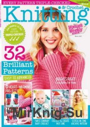 Knitting & Crochet from Womans Weekly  March 2017