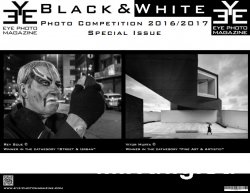 Eye Photo Magazine - Special Issue, Black and White Competition 2016-2017