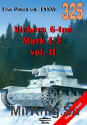 Wydawnictwo Militaria 325 - Vickers 6-ton Mark E/F vol.II