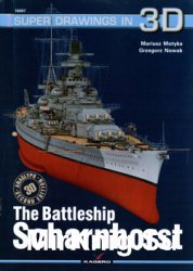 The Battleship Scharnhorst (Super Drawings in 3D 16007)