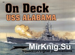 USS Alabama on Deck (Squadron Signal 5601)