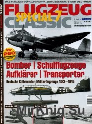 Flugzeug Classic Special 7: Bomber, Schulflugzeuge, Aufklarer, Transporter