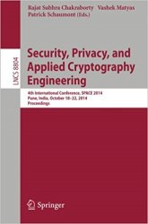 Security, Privacy, and Applied Cryptography Engineering