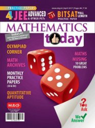 Mathematics Today  April 2017