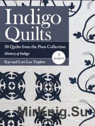 Indigo Quilts: 30 Quilts from the Poos Collection - History of Indigo - 5 Projects