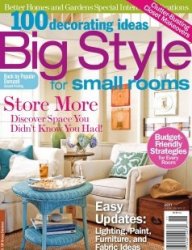 Better Homes & Gardens - 100 Decorating Ideas Big Style for Small Rooms