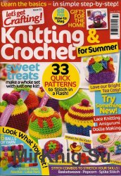 Let's Get Crafting Knitting & Crochet  Issue 32 2011