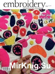 Embroidery Magazine  May/June 2017
