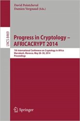 Progress in Cryptology  AFRICACRYPT 2014