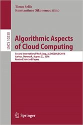 Algorithmic Aspects of Cloud Computing, ALGOCLOUD 2016