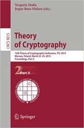 Theory of Cryptography, TCC 2015 (Part 2)