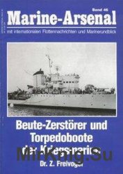 Beute-Zerstorer und Torpedoboote der Kriegsmarine (Marine-Arsenal 46)