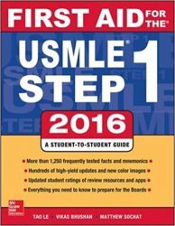 First Aid for the Usmle Step 1, 2016