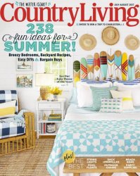 Country Living USA  July-August 2017