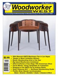 Woodworker West  July-August, 2017