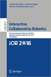 Interactive Collaborative Robotics, ICR 2016