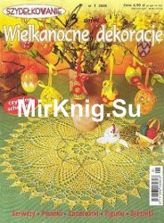 Szydelkowanie 1 2008 Wielkanocne dekoracie