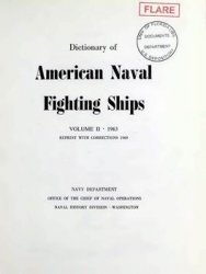 Dictionary of American Naval Fighting Ships vol II