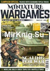 Miniature Wargames - August 2017