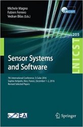 Sensor Systems and Software: 7th International Conference, S-Cube 2016