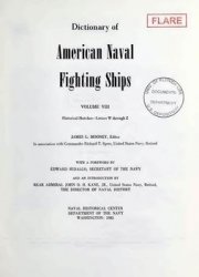 Dictionary of American Naval Fighting Ships vol VIII