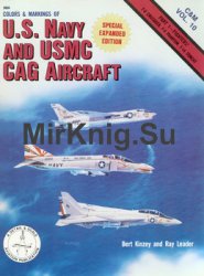 U.S. Navy and USMC CAG Aircraft (Part 1) (Colors & Markings 8410)